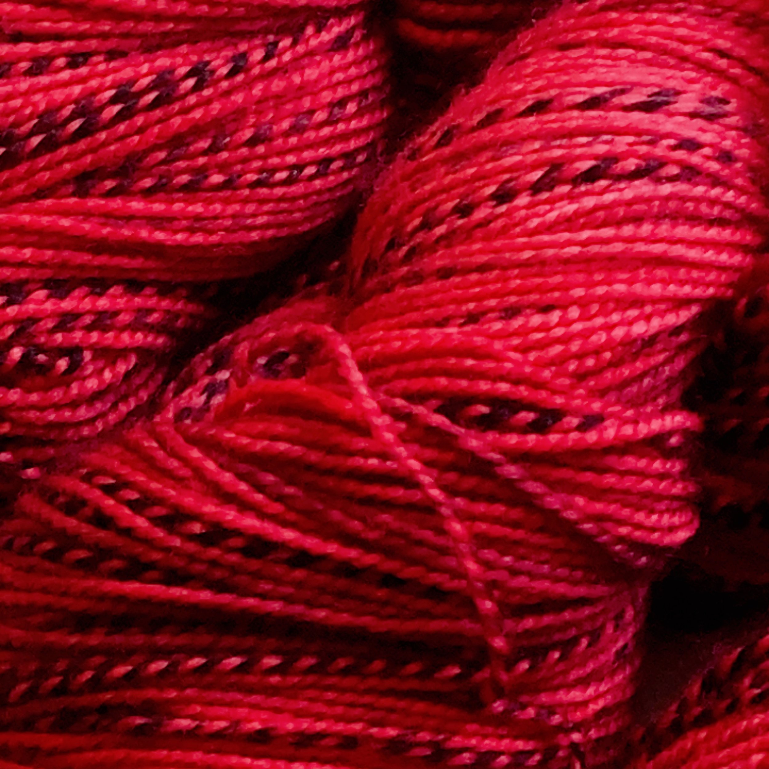 Scarlet Witch Red Zebra Sock Yarn — Sheepy Time Knits
